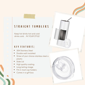 The Smuttiest Bookish Style Tumbler w/ Lid & Straw