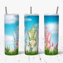 Load image into Gallery viewer, Easter Gnome in Spring Tumbler w/ Lid &amp; Straw
