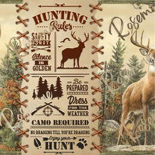 Load image into Gallery viewer, Hunting Rules &amp; Deer Tumbler w/ Lid &amp; Straw
